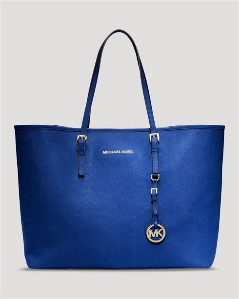 michael kors jet set tile blue|Jet Set Medium Two.